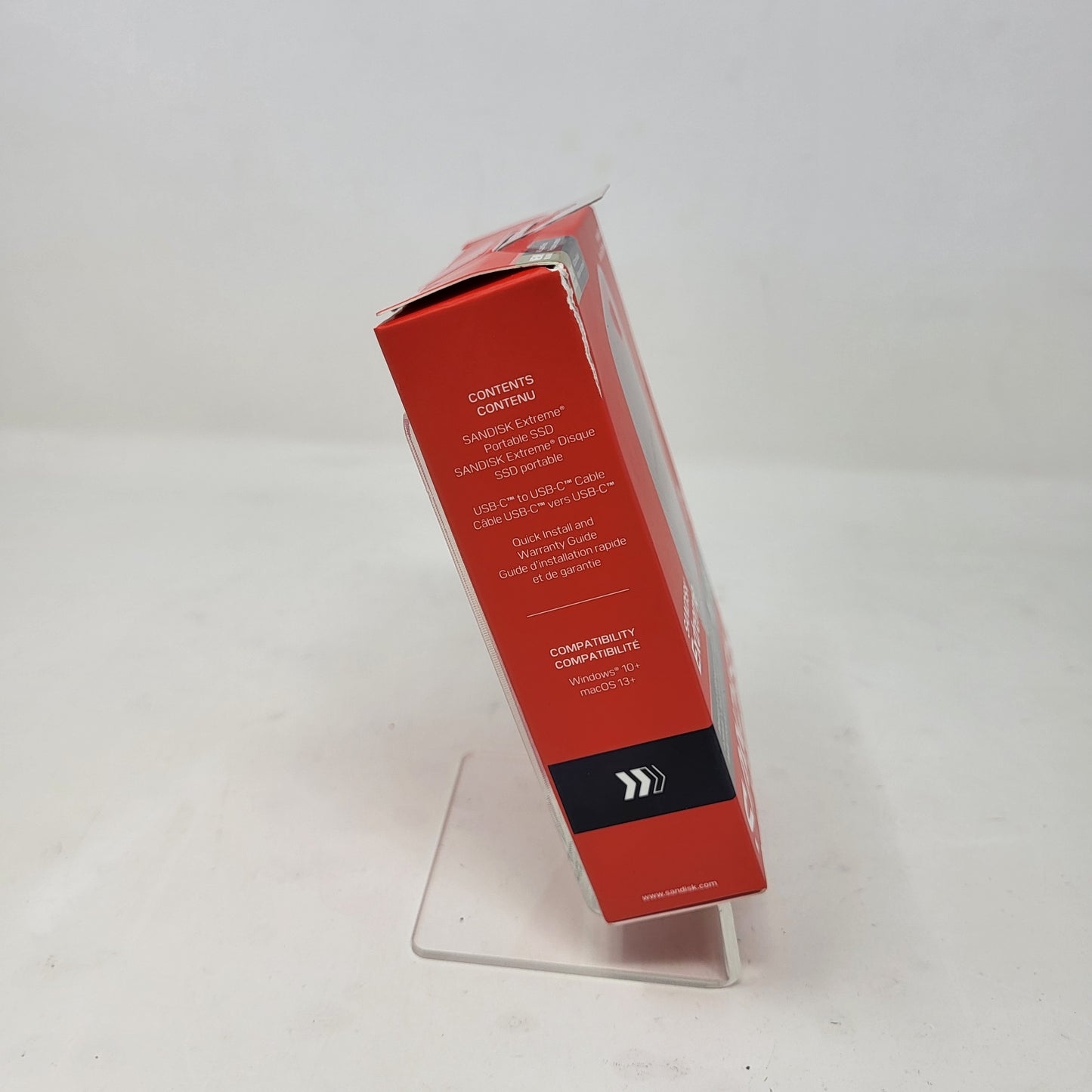 New SanDisk Portable Extreme SSD 1TB USB-C SDSSDE7W-1T00-AW25