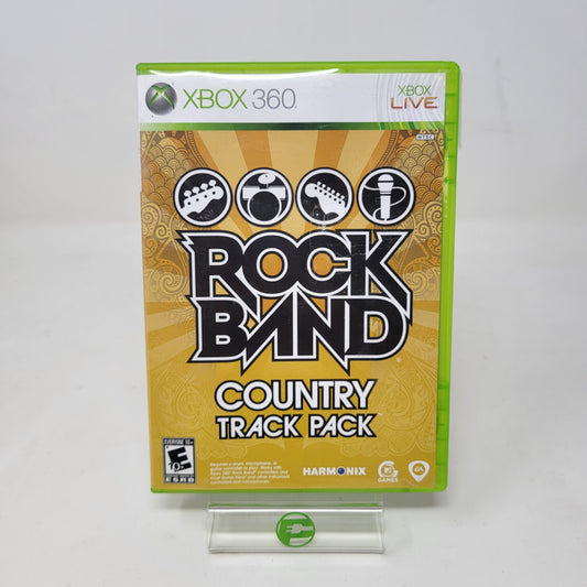 Rock Band Country Track Pack (Microsoft Xbox 360, 2009)