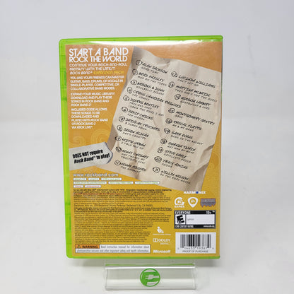 Rock Band Country Track Pack (Microsoft Xbox 360, 2009)