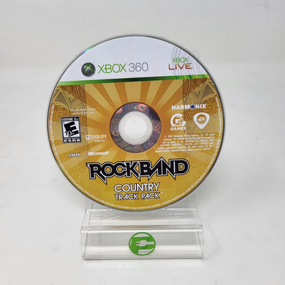 Rock Band Country Track Pack (Microsoft Xbox 360, 2009)