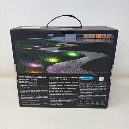 New Govee Ground 2 5 Pack RGBIC Pathway Lights IP67 Waterproof H7052A11