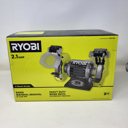 New Ryobi BG612G 120V 2.1-Amp Grinder with LED Lights