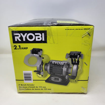 New Ryobi BG612G 120V 2.1-Amp Grinder with LED Lights