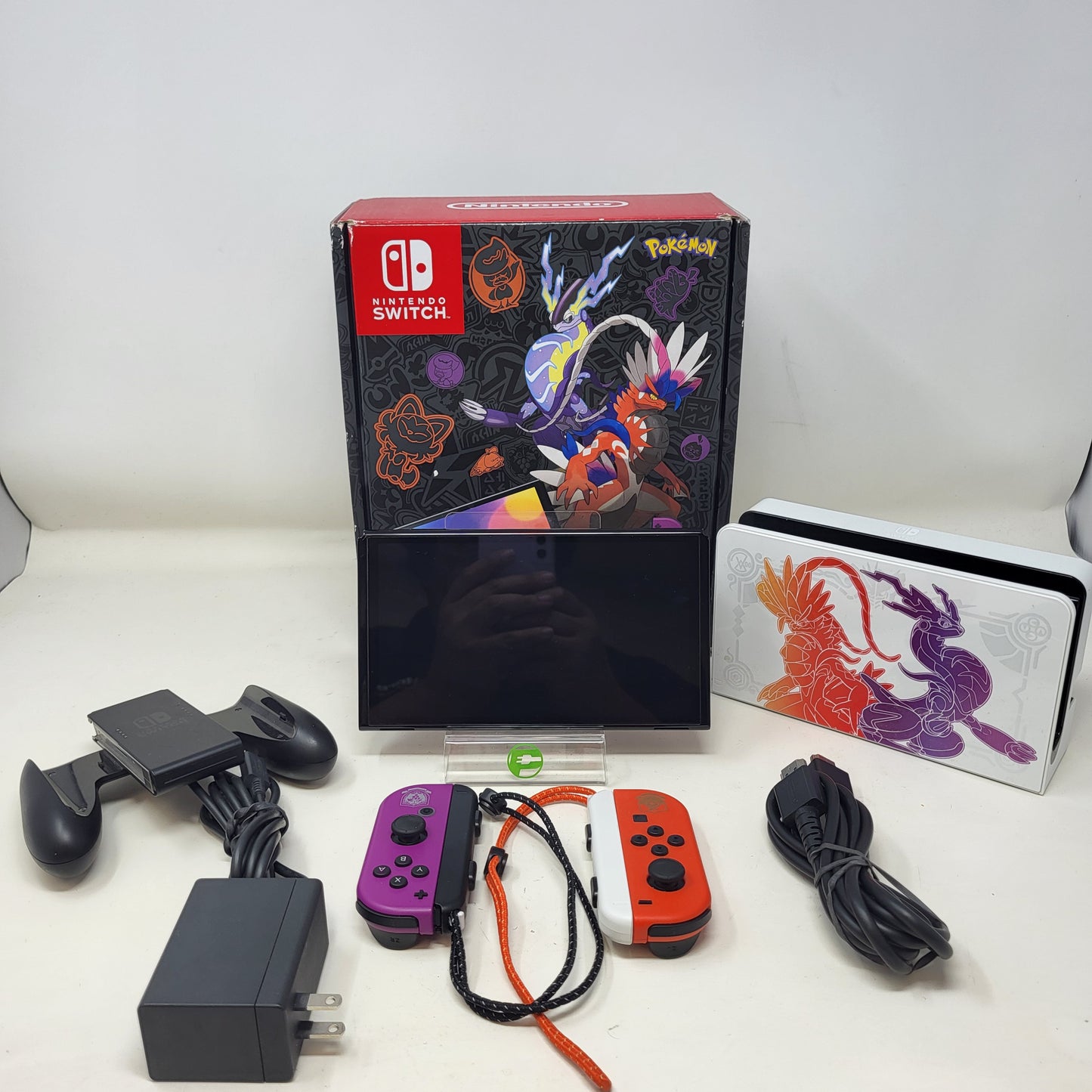 Nintendo Switch OLED Video Game Console HEG-001 Pokemon Scarlet & Violet Edition