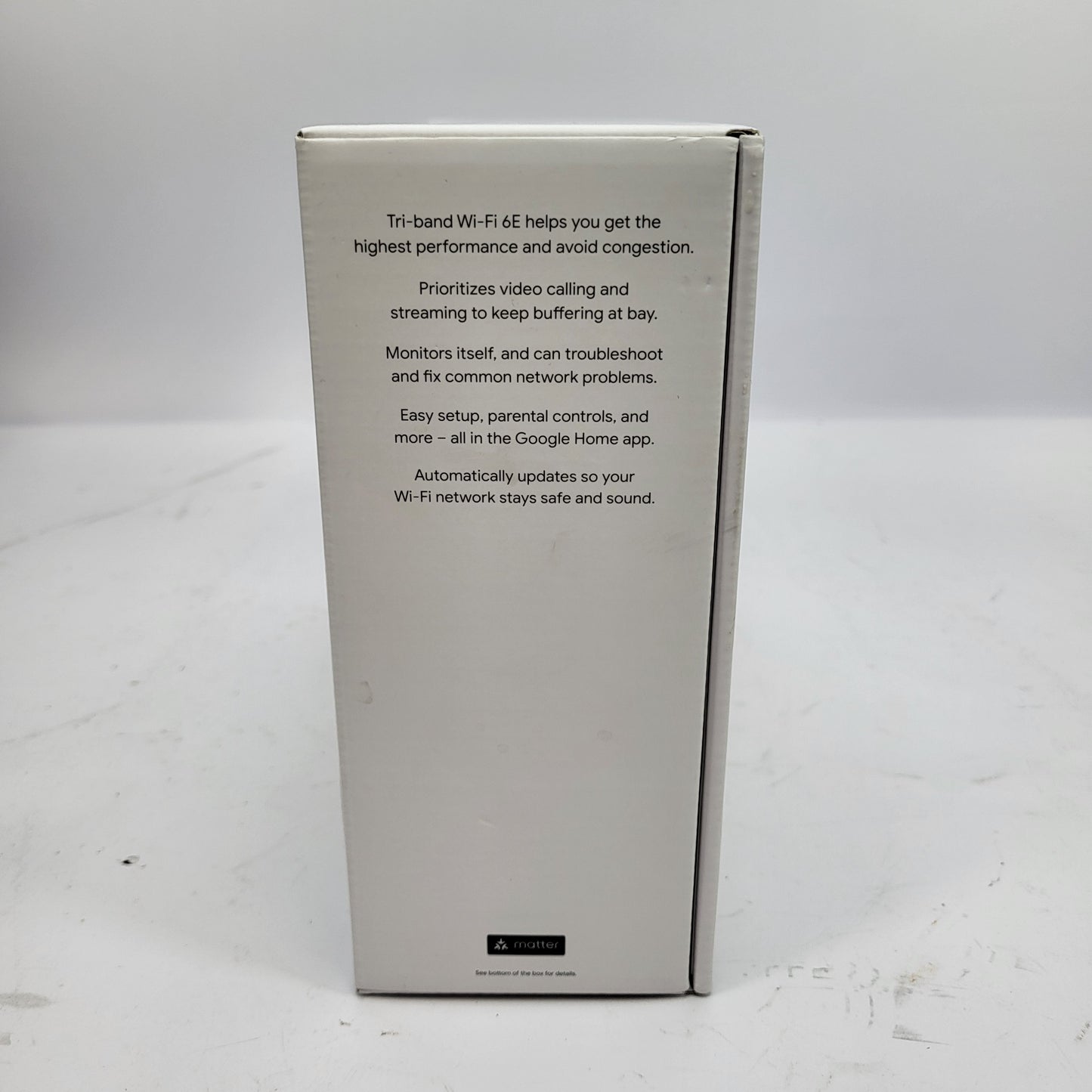 New Open Box Google Nest G6ZUC AX5400 Mesh Router 2 Pack GA03689-US