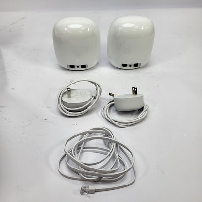 New Open Box Google Nest G6ZUC AX5400 Mesh Router 2 Pack GA03689-US