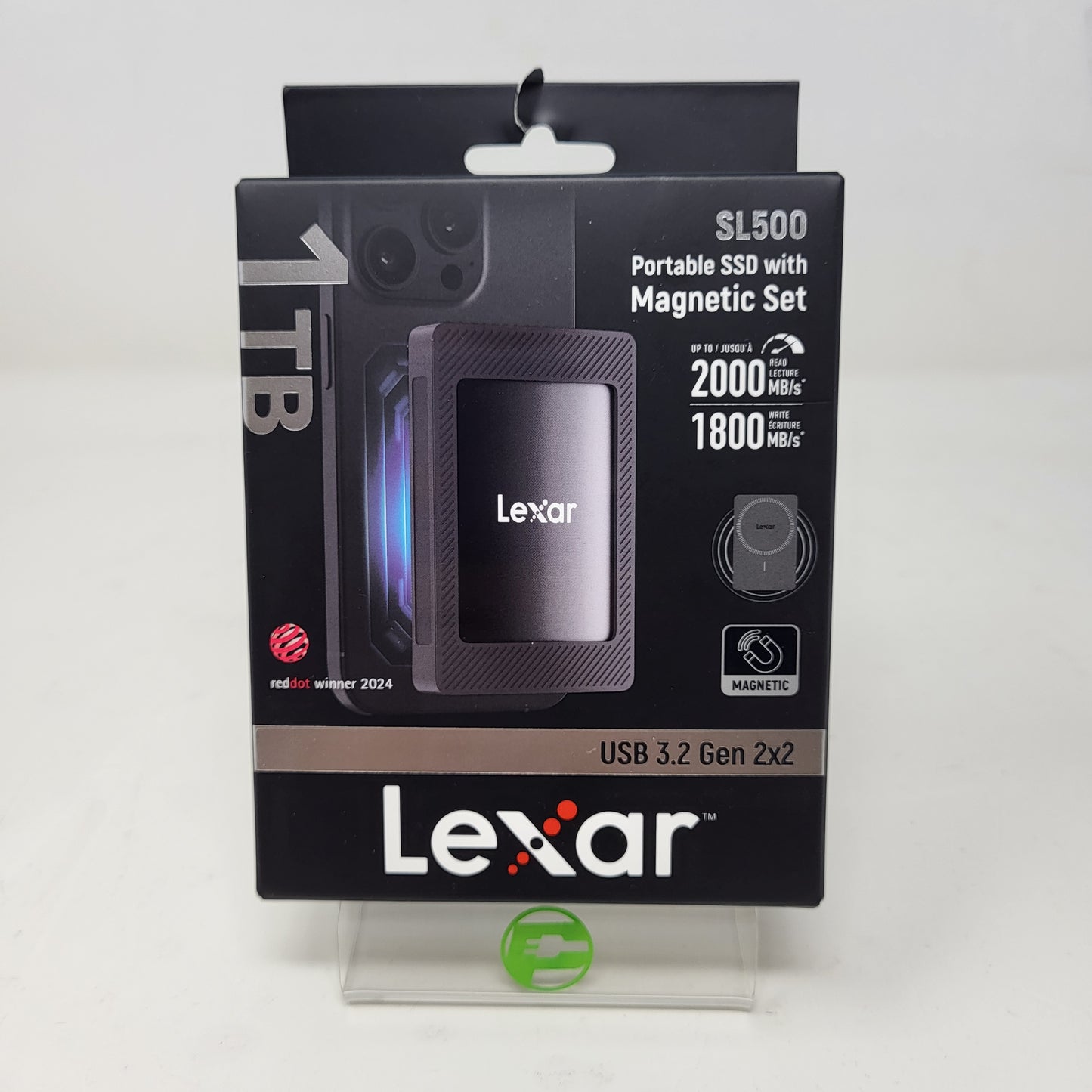 New Lexar Portable SL500  1TB USB Type-C SSD LSL500M001T-RNBWU