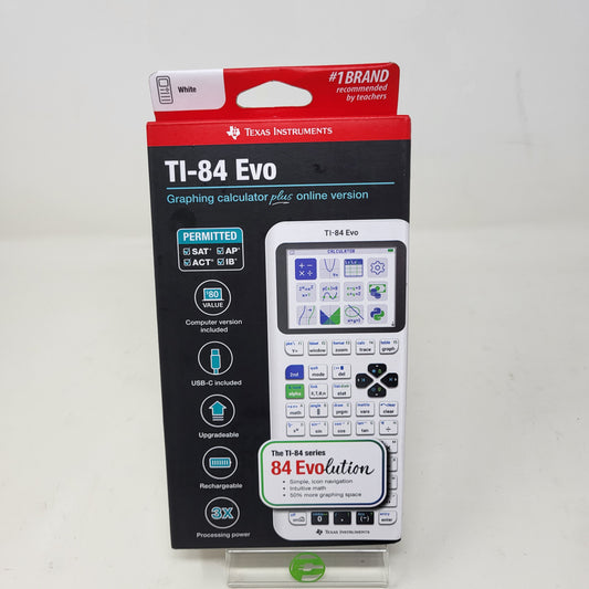 New Texas Instruments TI-84 Evo Graphing Calculator