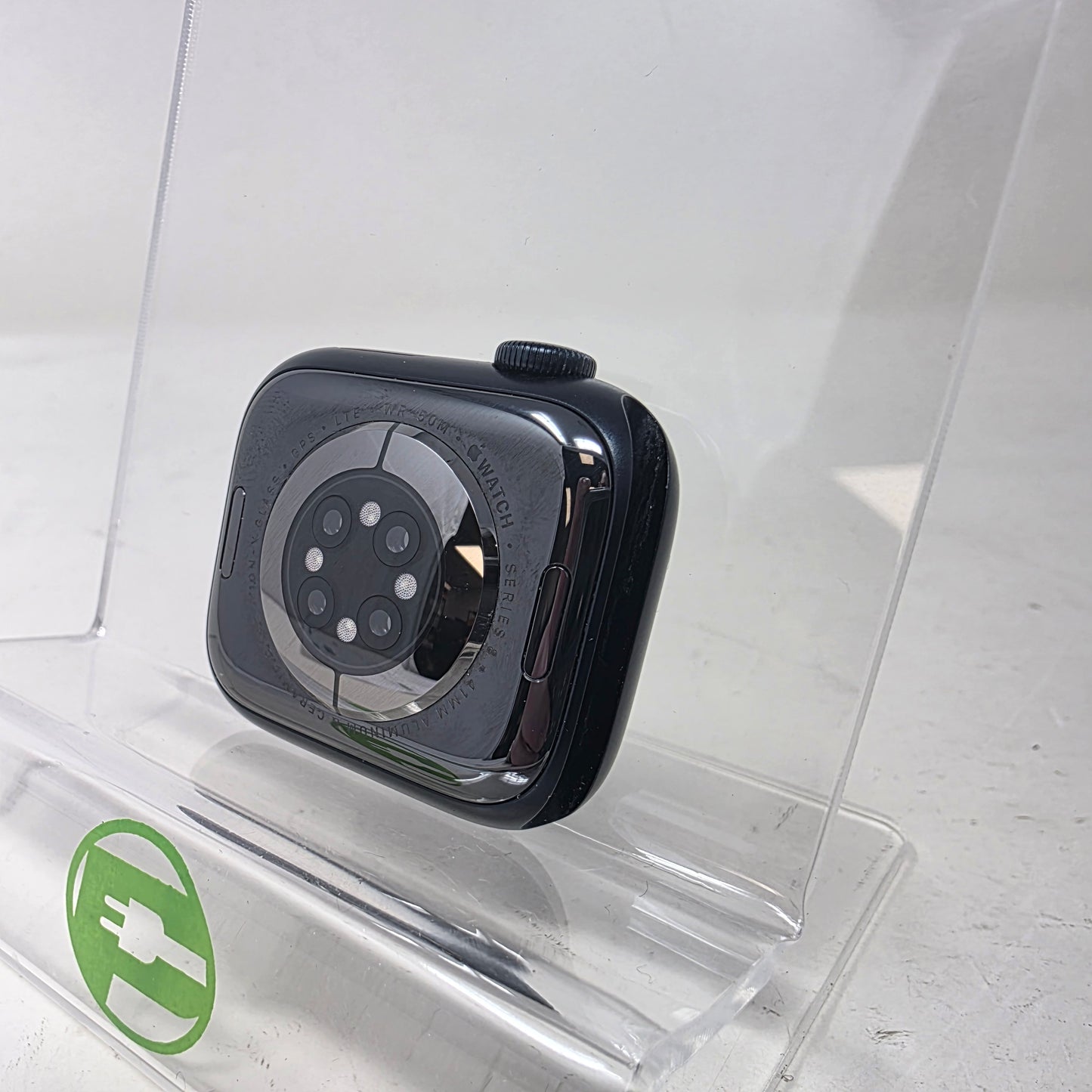 GPS Only Apple Watch Series 8 41MM Black Aluminum Nike Sport Band MNUV3LL/A