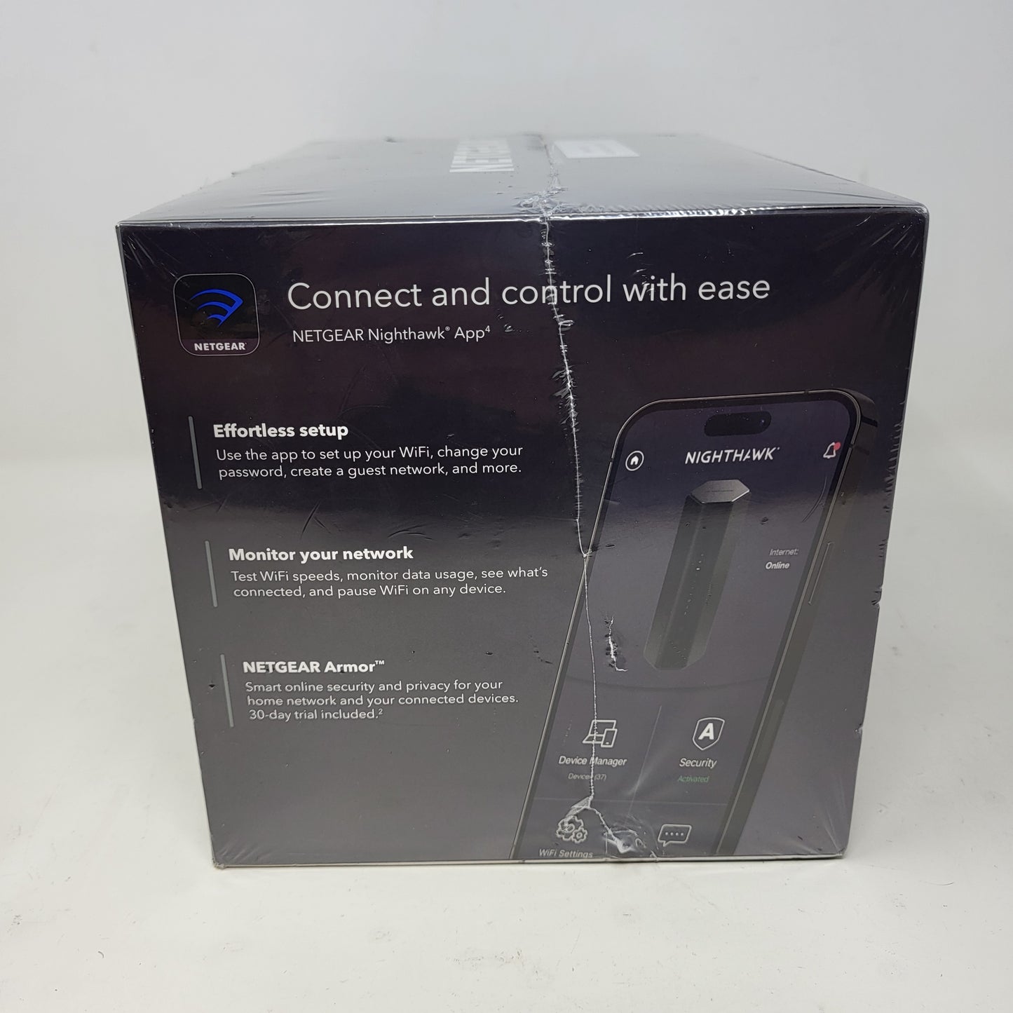 New NETGEAR  Nighthawk RS500 Tri Band WiFi 7 RS500-100NAS Smart WiFi Router