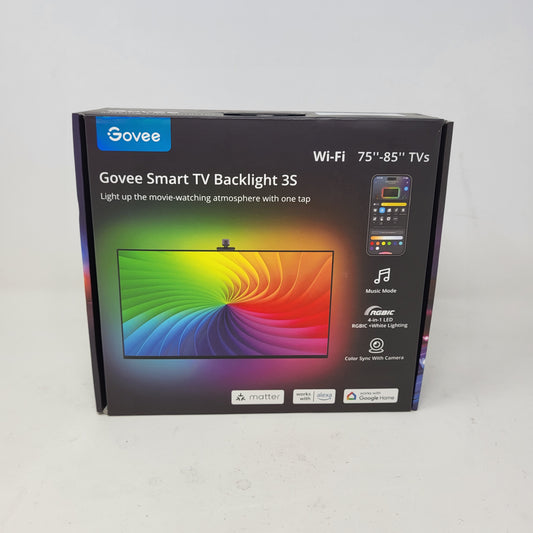 New Govee Smart TV Backlight 3S for 75-85 Inch TV Theatre H6098AD2