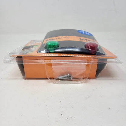 New Gallagher M160 110 Volt Electric Fence Energizer 30 Mi. Black/Orange