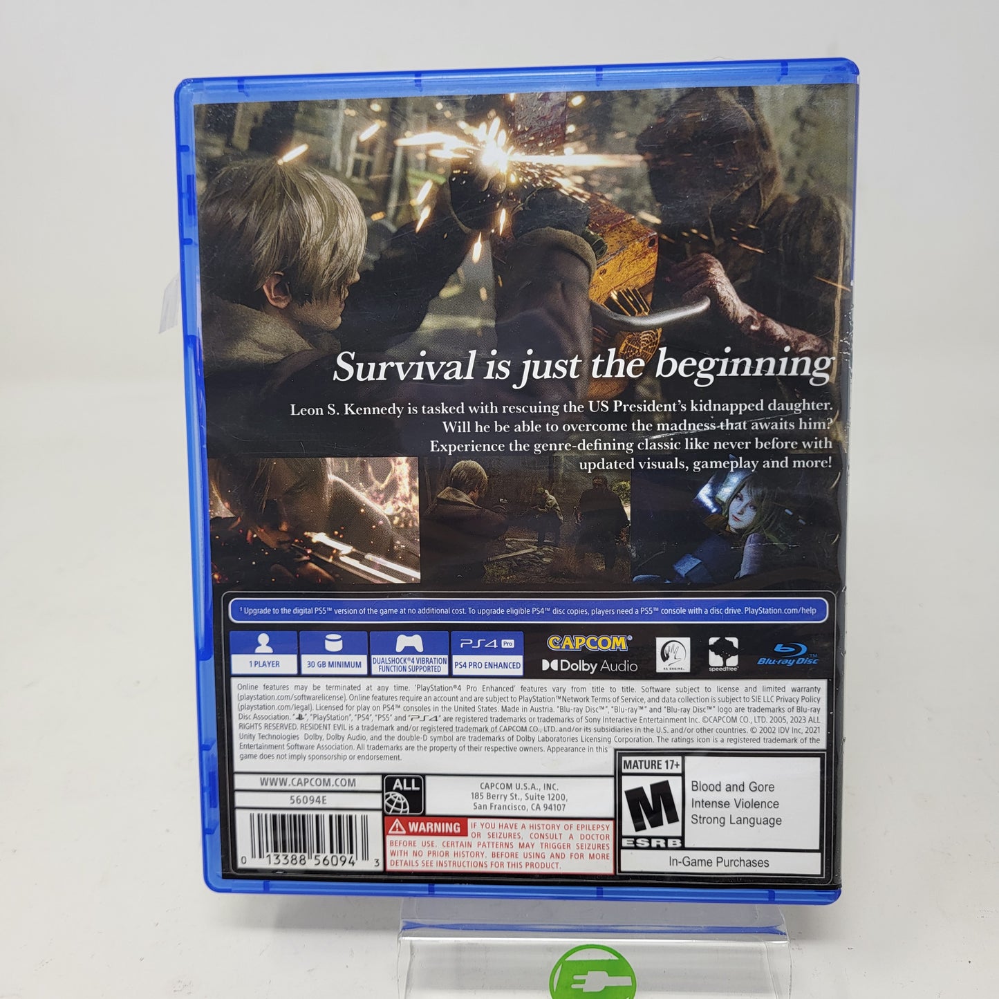 Resident Evil 4 Remake (Sony PlayStation 4 PS4, 2023)