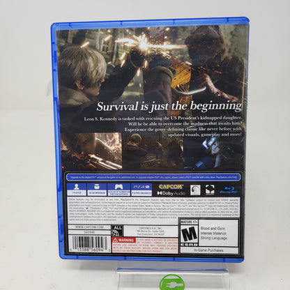 Resident Evil 4 Remake (Sony PlayStation 4 PS4, 2023)