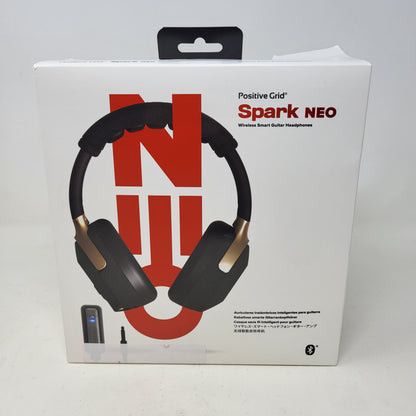 Positive Grid Spark NEO Wireless Smart Guitar Headphones Black