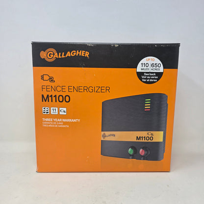 New GALLAGHER  G324504 110V Electric Fencing Powering Large Pastures