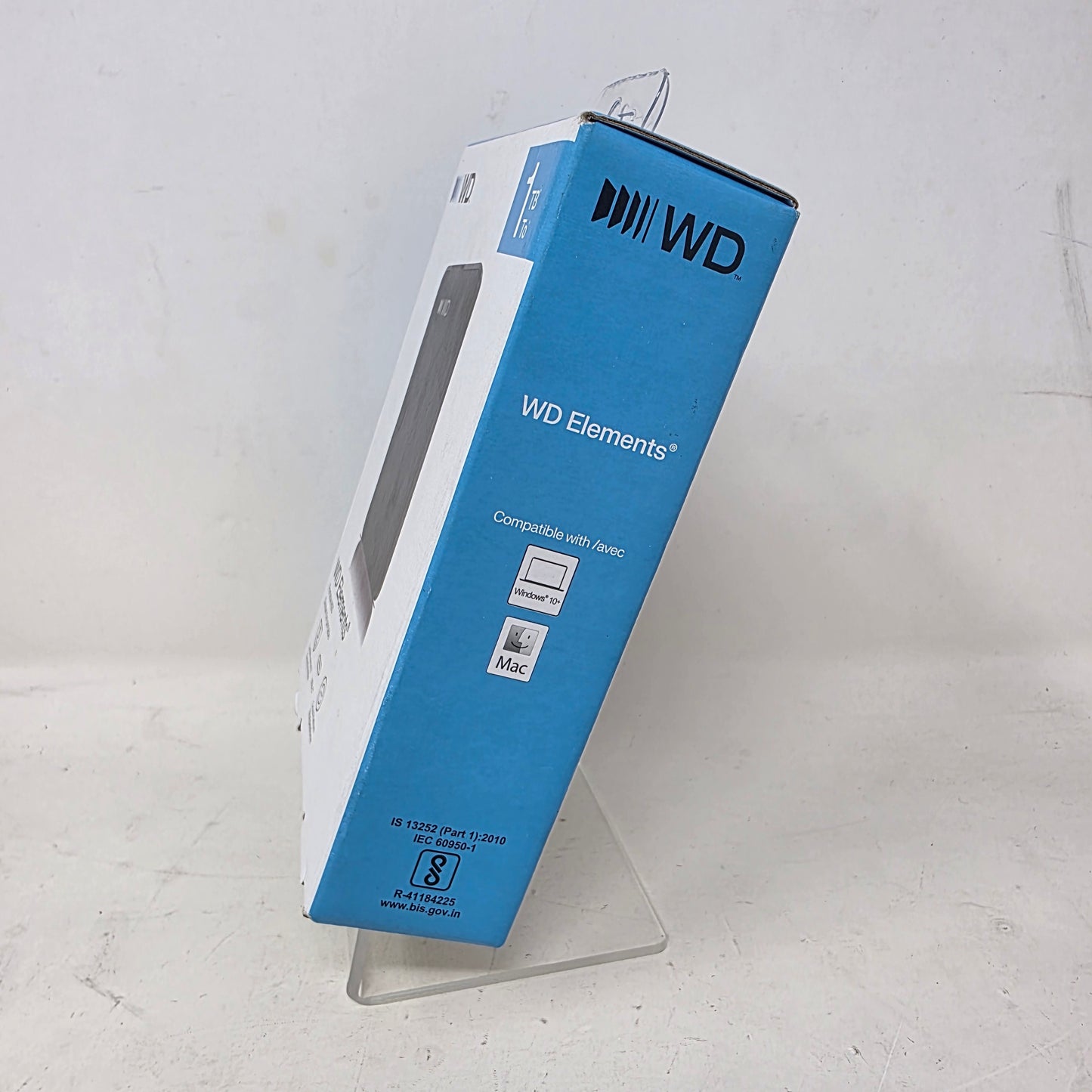 New WD Portable Elements 1TB USB Type-C HDD WDBDTV0010BBK-WESN