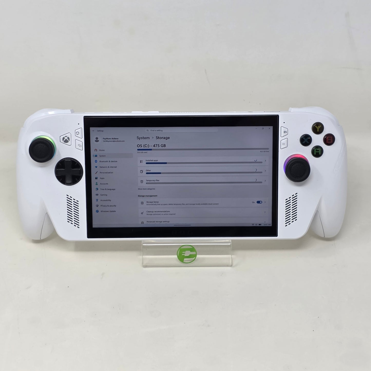 ASUS ROG Xbox Ally 7-in Touchscreen Gaming Handheld 512GB SSD White
