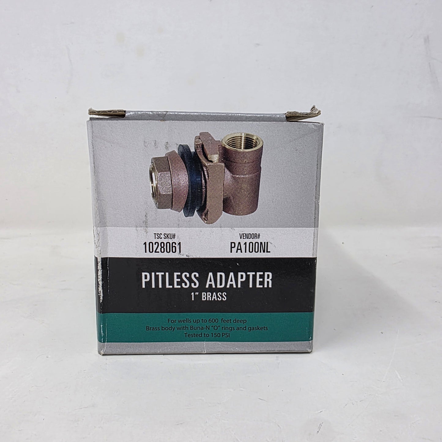 New Water Source PA100NL 1 in. Brass Pitless Adapter