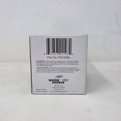 New Water Source PA100NL 1 in. Brass Pitless Adapter