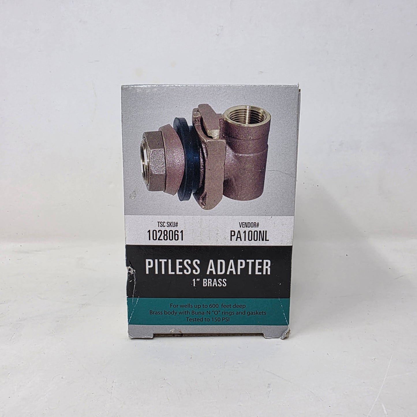 New Water Source PA100NL 1 in. Brass Pitless Adapter