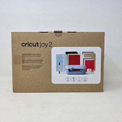 New Cricut Joy 2 Starter Bundle Blue 2013573