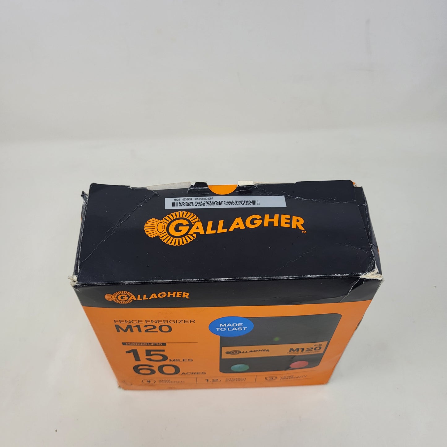 New Gallagher M120 110V Electric-Powered Fence Energizer G330434