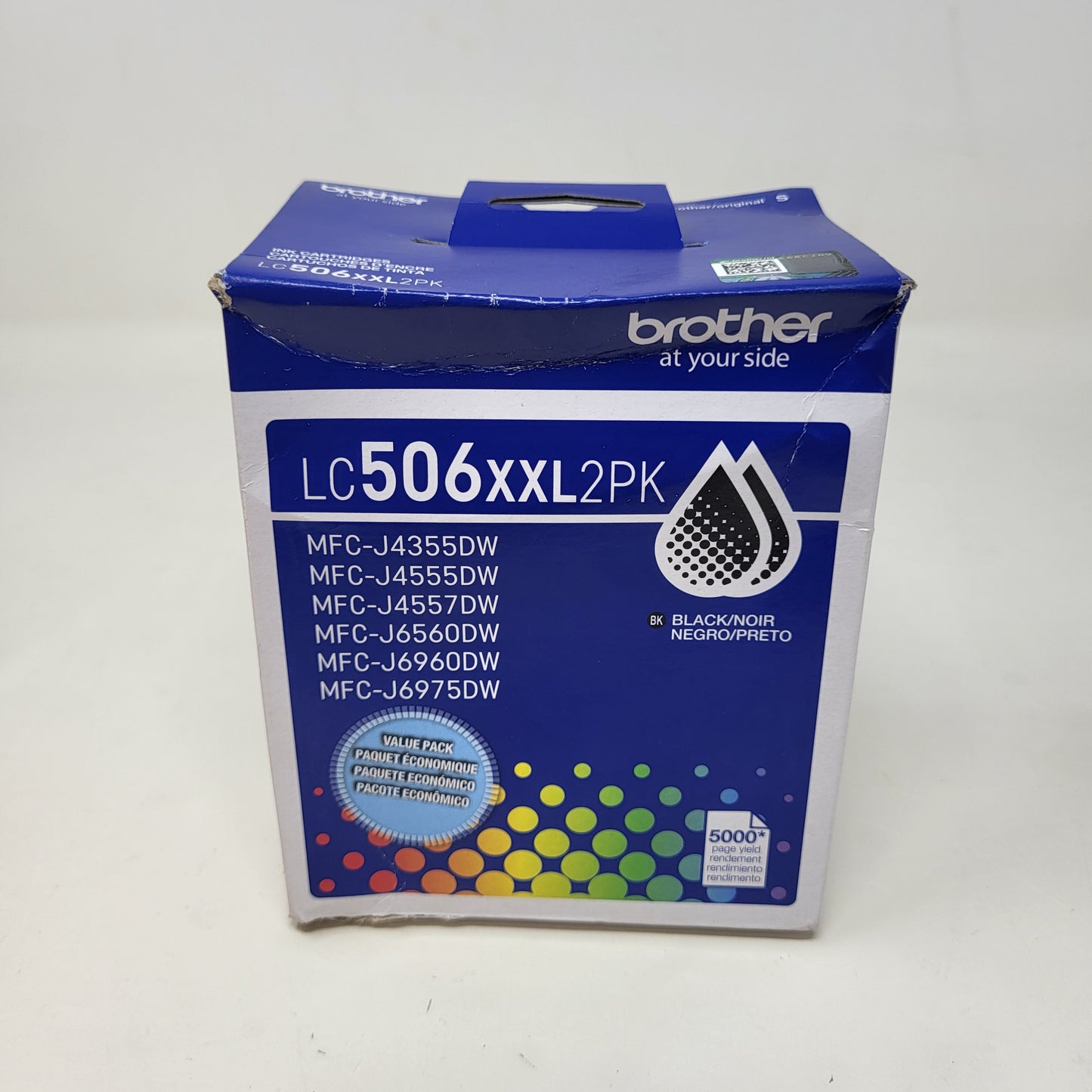 New Brother LC506XXL Black Ink Cartridge 2-Pack Super High XXL Yield