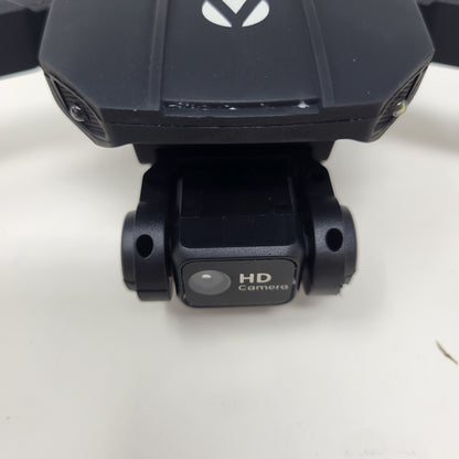 Vivitar SkyVision Folding Drone 4K Camera Kit w/ Monitor Display Controller Blac