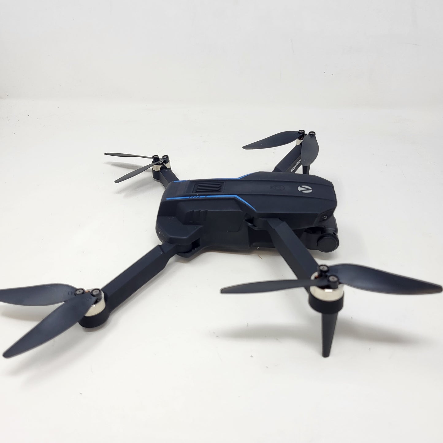 Vivitar SkyVision Folding Drone 4K Camera Kit w/ Monitor Display Controller Blac