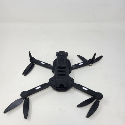 Vivitar SkyVision Folding Drone 4K Camera Kit w/ Monitor Display Controller Blac