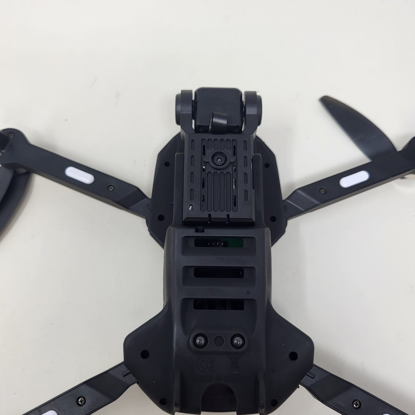 Vivitar SkyVision Folding Drone 4K Camera Kit w/ Monitor Display Controller Blac