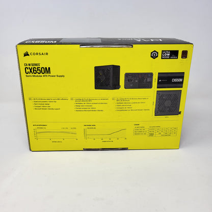 Corsair CX650M 650W 80+ Bronze Semi-Modular Power Supply CP-9020221-NA