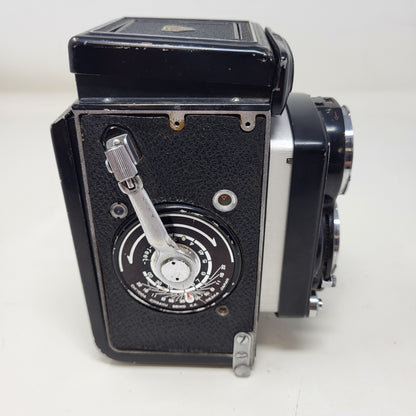 Minolta Autocord TLR Medium Format 120 Camera Chiyoko Rokkor 75mm f/3.5