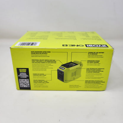New Ryobi PCLBG06 18V 200Watt Power Source/Charger Kit