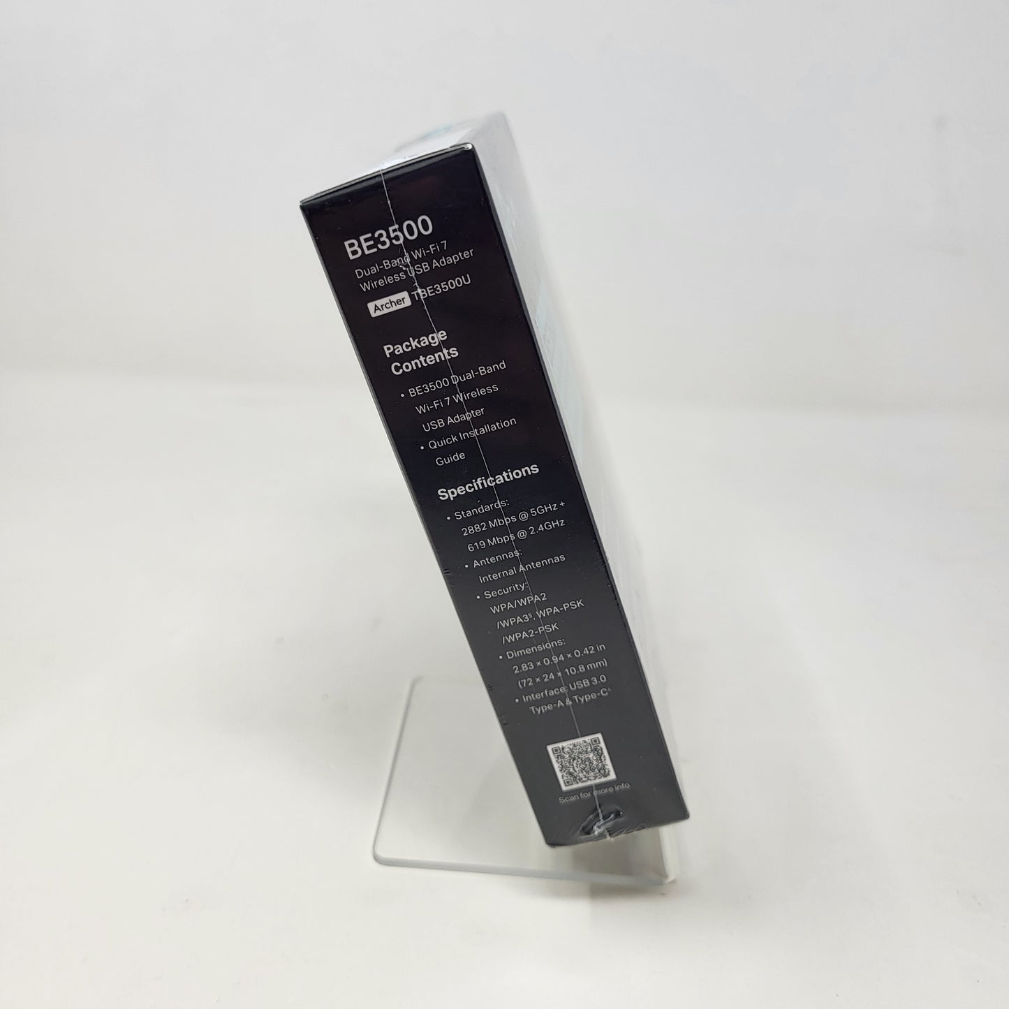 New TP-Link Archer TBE3500U Dual Band WiFi 7 BE3500  Wireless USB Adapter