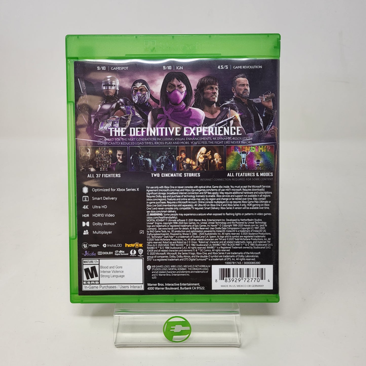 Mortal Kombat 11 Ultimate (Microsoft Xbox Series X, 2020)