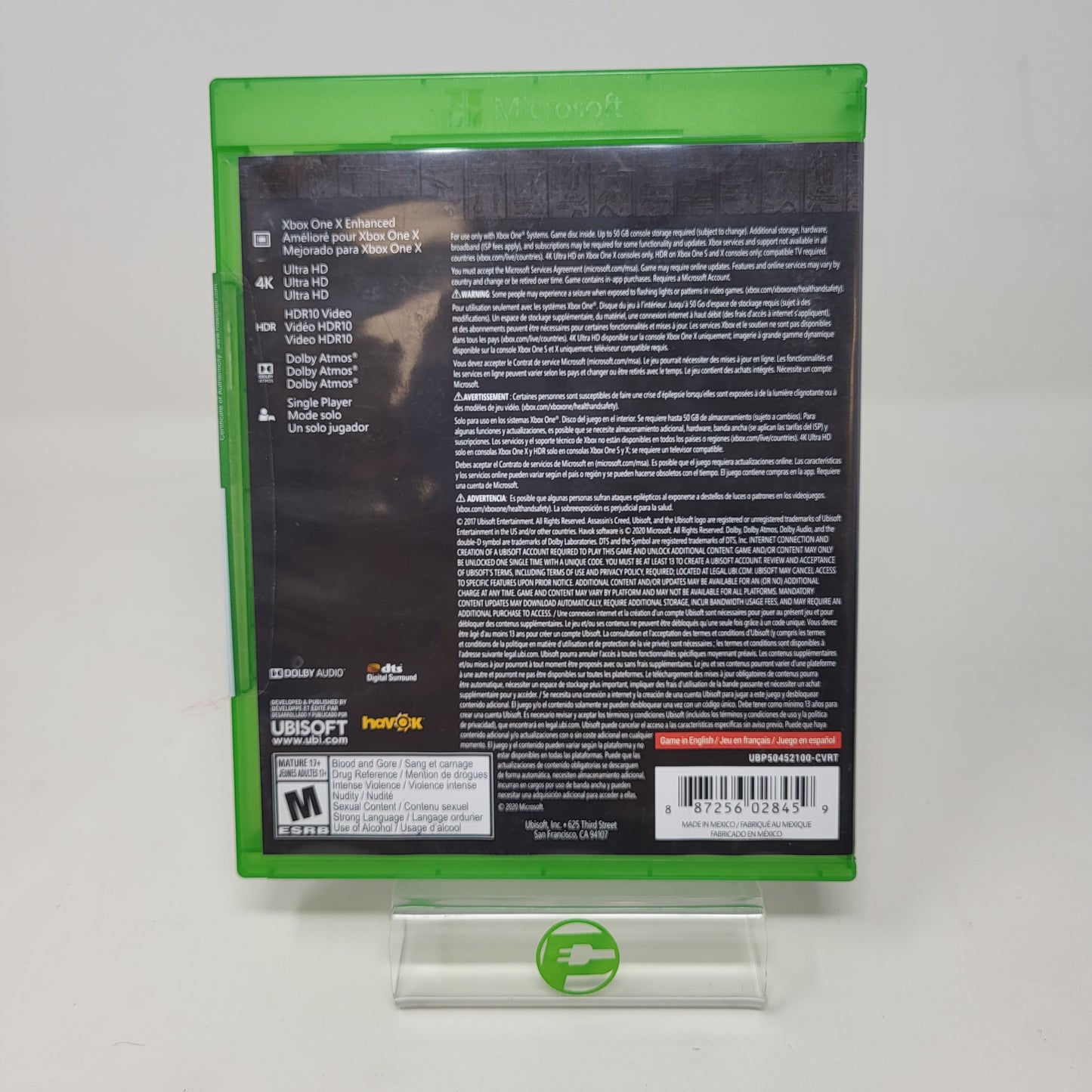 New Assassin's Creed: Origins (Microsoft Xbox One, 2017)