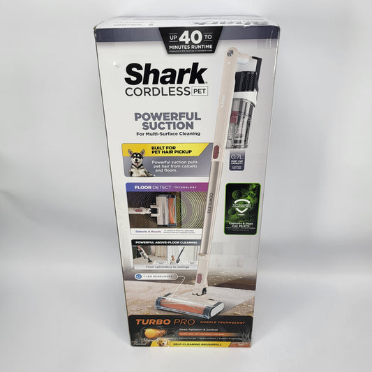 New Shark Pet Bagless Cordless Smart Vacuum Cleaner Multicolor IY144H