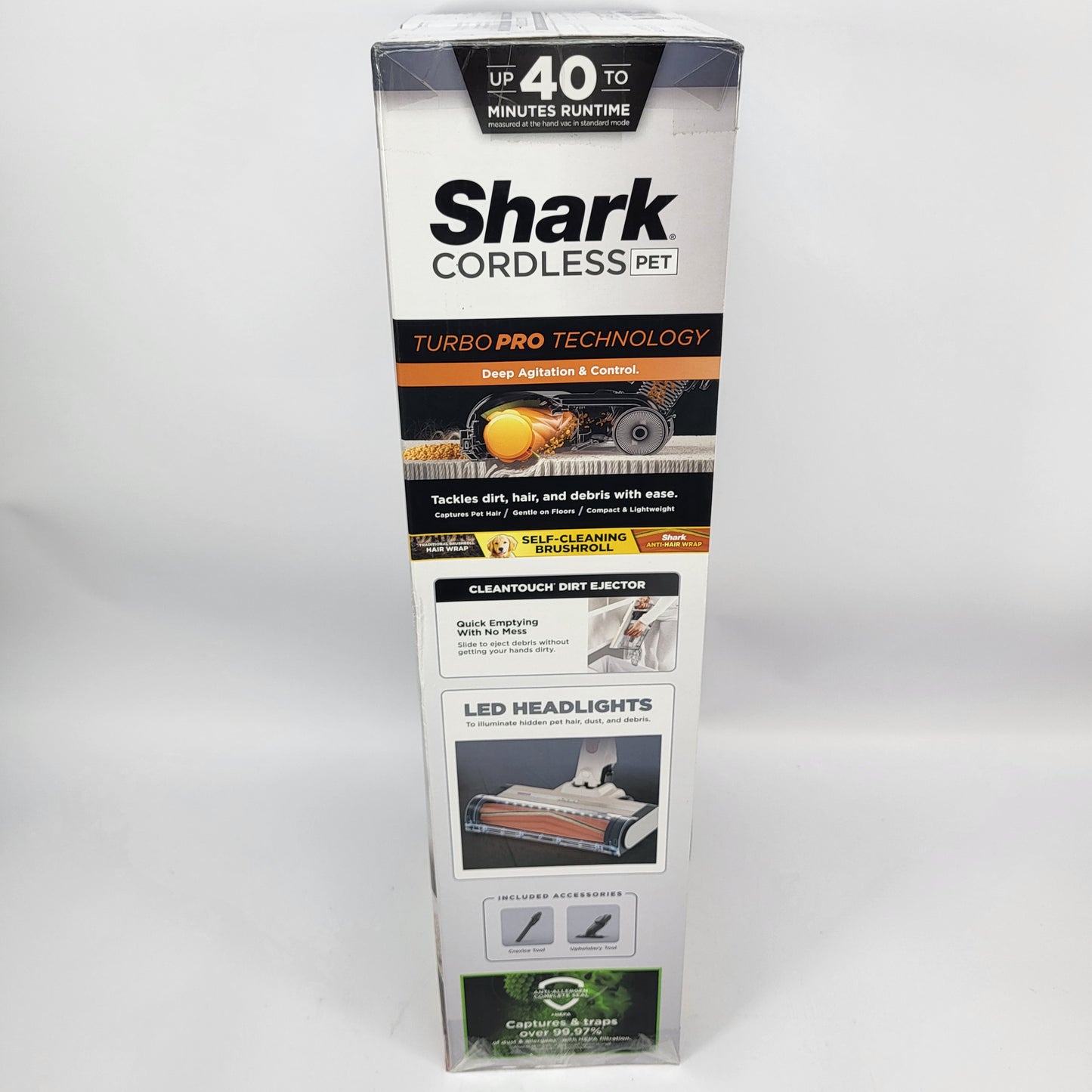 New Shark Pet Bagless Cordless Smart Vacuum Cleaner Multicolor IY144H