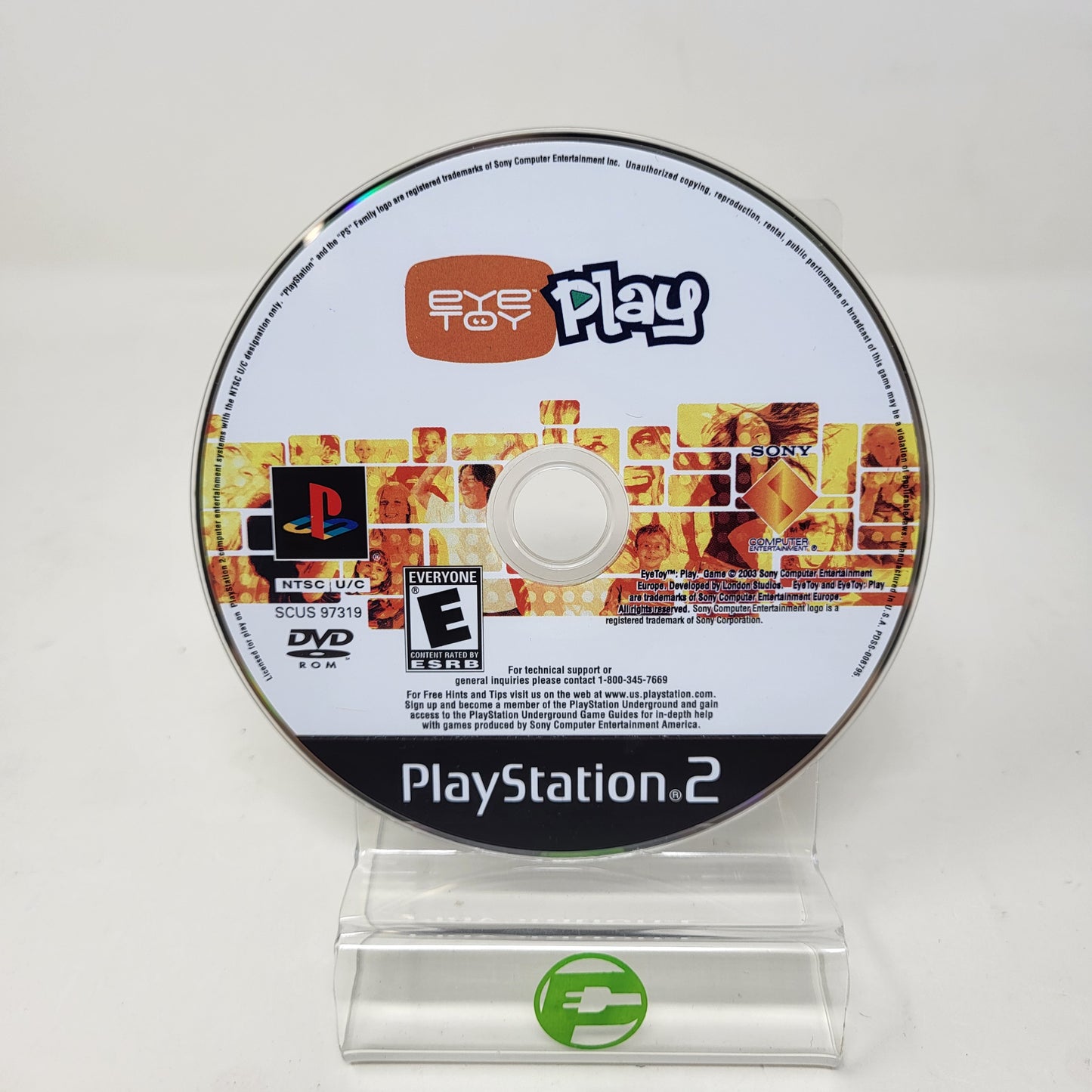 Sony EyeToy Motion Camera for PlayStation 2 with EyeToy Play Game, Black