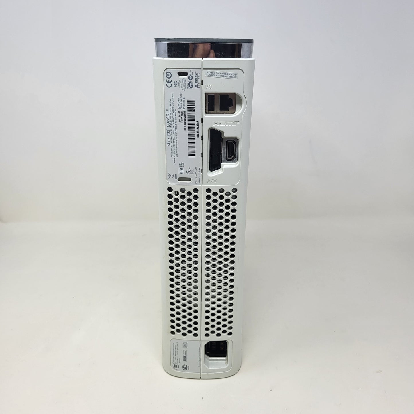 Microsoft Xbox 360 60GB Console Gaming System Only White 1039