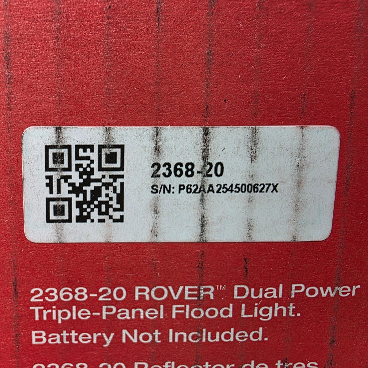 New Milwaukee 2368-20 M18  ROVER Dual Power Triple-Panel Flood & Area Light