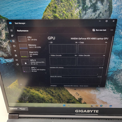 Gigabyte G6 KF IEJEASC8 16" i7-13620H 2.4GHz 32GB RAM 1TB SSD GeForce RTX 4060