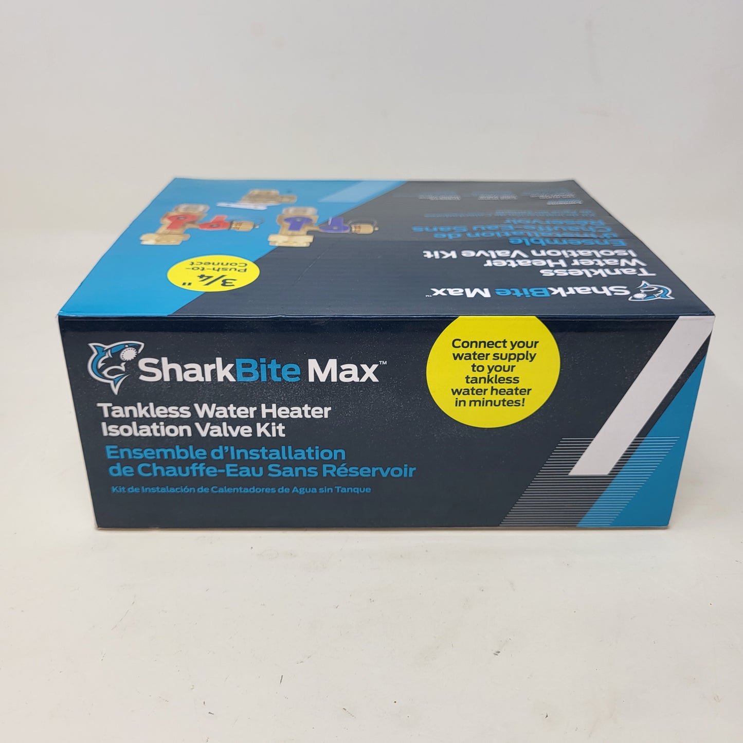 New SharkBite Max 3/4" Tankless Water Heater Isolation Valve Kit