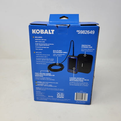 New Kobalt 5-in Compact Inspection Camera with Color Screen 5982649