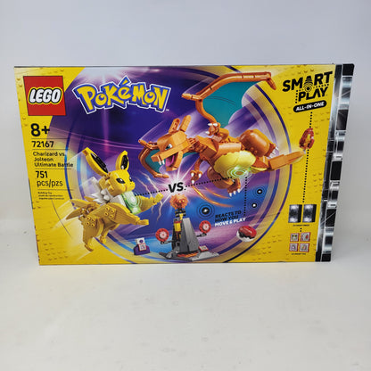 New LEGO Charizard vs. Jolteon Ultimate Battle 72167 Pokemon SMART Play
