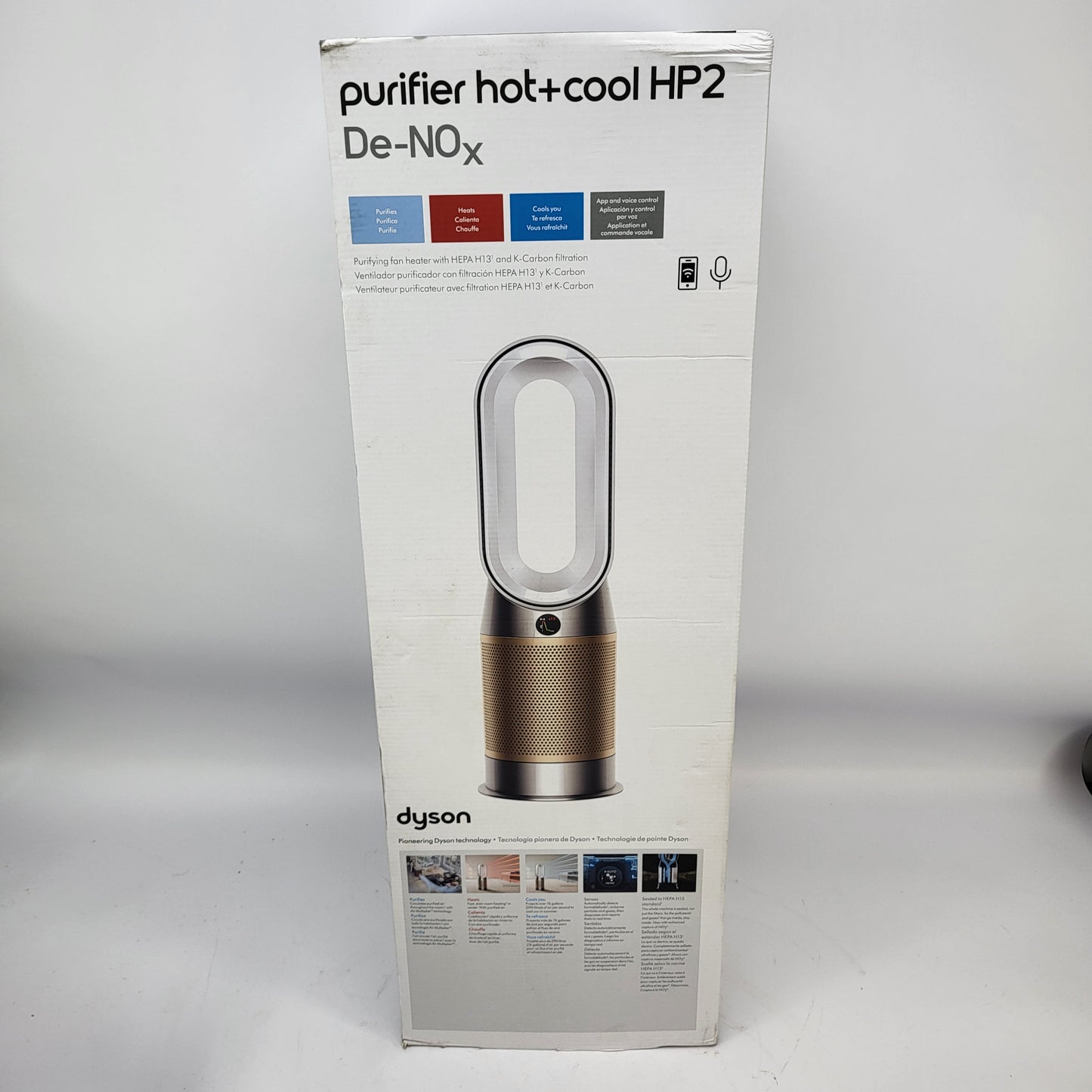 New Dyson Purifier Hot+Cool HP2 De-NOx Air Purifier Heater Fan