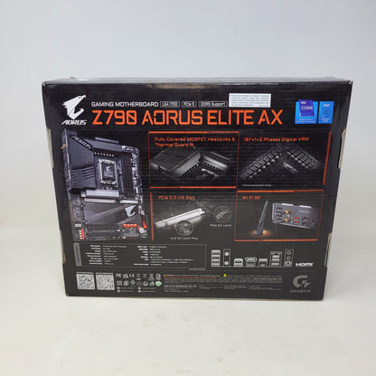 Gigabyte Z790 AORUS ELITE AX LGA 1700 ATX Intel DDR5 Motherboard