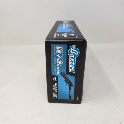 New Baxter 1/2" x 18" Professional Belt Air Sander Pneumatic 16000 RPM 64932